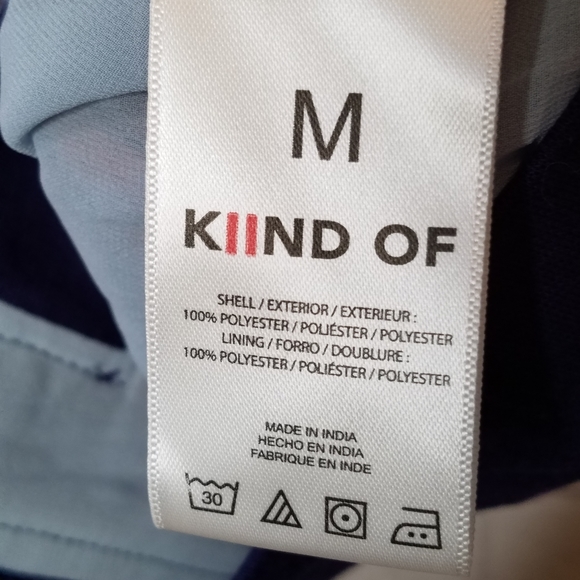 2/$15 Women's Abstract Bomber Jacket - Sheer - Picture 4 of 5